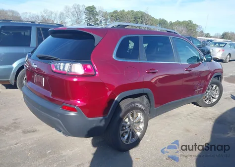 2020 Jeep Cherokee Latitude Lux 4X4 from USA, damaged, VIN 1C4PJMLX0LD635860
